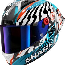 SHARK AERON-GP FIM RACING #2 SPEED-FANCY Carbon White Blue