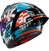 SHARK SHARK AERON-GP FIM RACING #2 SPEED-FANCY Carbon White Blue