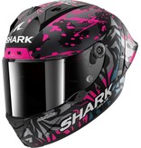 SHARK SHARK AERON-GP FIM RACING #2 REPLICA REDDING Mat Black Violet Blue