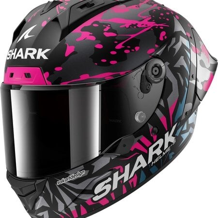 SHARK SHARK AERON-GP FIM RACING #2 REPLICA REDDING Mat Black Violet Blue