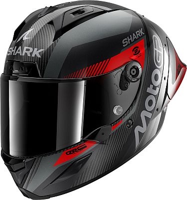 SHARK SHARK AERON-GP FIM RACING #2 MOTOGP Carbon Anthracite Red