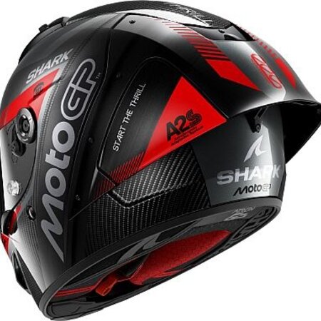 SHARK SHARK AERON-GP FIM RACING #2 MOTOGP Carbon Anthracite Red