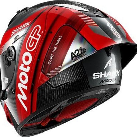 SHARK SHARK AERON-GP FIM RACING #2 MOTOGP Carbon Red Chrome