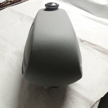 Kreidler A-tank blank,  met gratis rubber flappen.