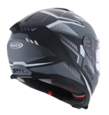 Rocc ROCC 390 integraalhelm met matte decoratie zwart/wit/grijs