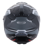 Rocc ROCC 390 integraalhelm met matte decoratie zwart/wit/grijs