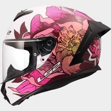 LS2 LS2 FF820 RAPID III POPPIES II BLACK PINK MAAT XXS  2026