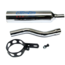 HONDA MT50  Einddemper Biturbo chroom