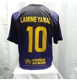 onbekend voetbal shirt maat M Lamine Yamal Zwart/paars