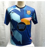 voetbalschirt maat M Lamine Yamal blauw voetbal shirt maat M Lamine Yamal  /blauw