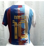 Voetbalshirt maat XL /Messi /wit /blauw Voetbalshirt maat XL /Messi /wit /blauw