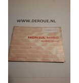 63 werkplaats boekje Honda MT50S 63 werkplaats boekje Honda MT50S/gebruikt