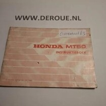 63 werkplaats boekje Honda MT50S/gebruikt
