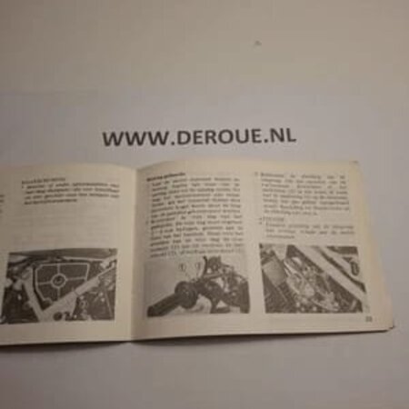 63 werkplaats boekje Honda MT50S 63 werkplaats boekje Honda MT50S/gebruikt