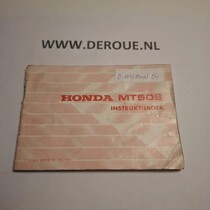 64 werkplaats boekje Honda MT50S/gebruikt