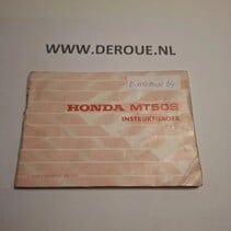 64 werkplaats boekje Honda MT50S/gebruikt