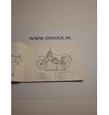 64 werkplaats boekje Honda MT50S/gebruikt 64 werkplaats boekje Honda MT50S/gebruikt