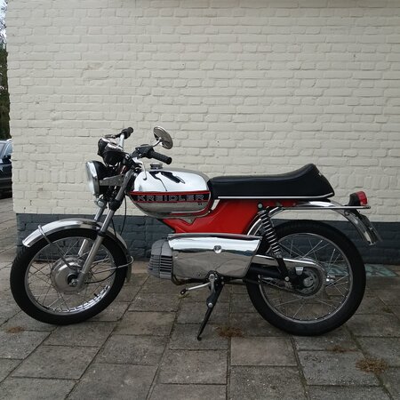Kreidler RS  65cc (motor kenteken) Kreidler RS  65cc (motor kenteken blauwe plaat) 1974