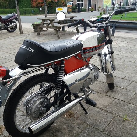 Kreidler RS  65cc (motor kenteken) Kreidler RS  65cc (motor kenteken blauwe plaat) 1974