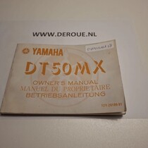 18 werkplaats handboekje YAMAHA DT50 MX 1982 gebruikt