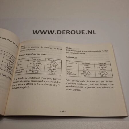 18 werkplaats handboekje YAMAHA DT50 MX 1982 gebruikt 18 werkplaats handboekje YAMAHA DT50 MX 1982 gebruikt