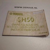 14 werkplaats handboekje YAMAHA SH50 1987 gebruikt