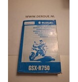 227 werkplaats handboekje SUZUKI GSX-R750 1996-1999 gebruikt 227 werkplaats handboekje SUZUKI GSX-R750 1996-1999 gebruikt