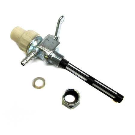 Zundapp benzinekraan M12x1 met moer en ring