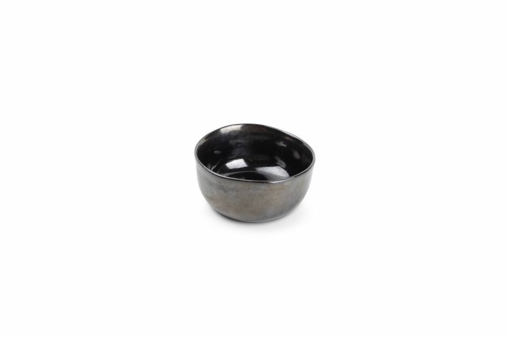 Kom 10 cm BLACK&GOLD zwart (set/4) 803324