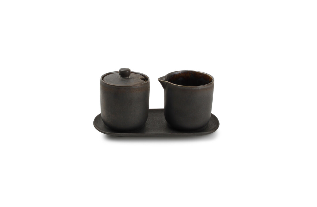 ANVIL melkkan en suikerpot rusty 3-delig (803508)