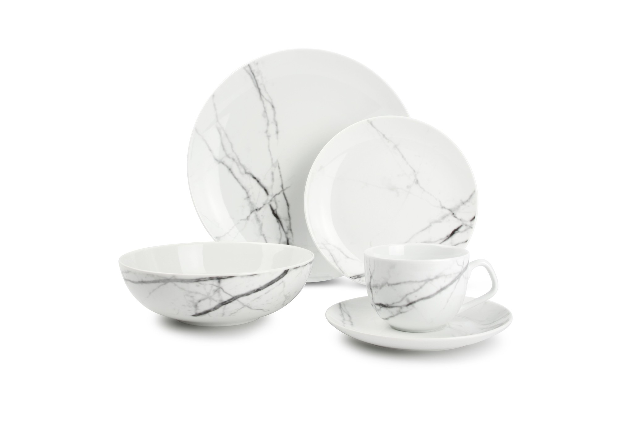 MARBLE servies stone 20-delig 840530