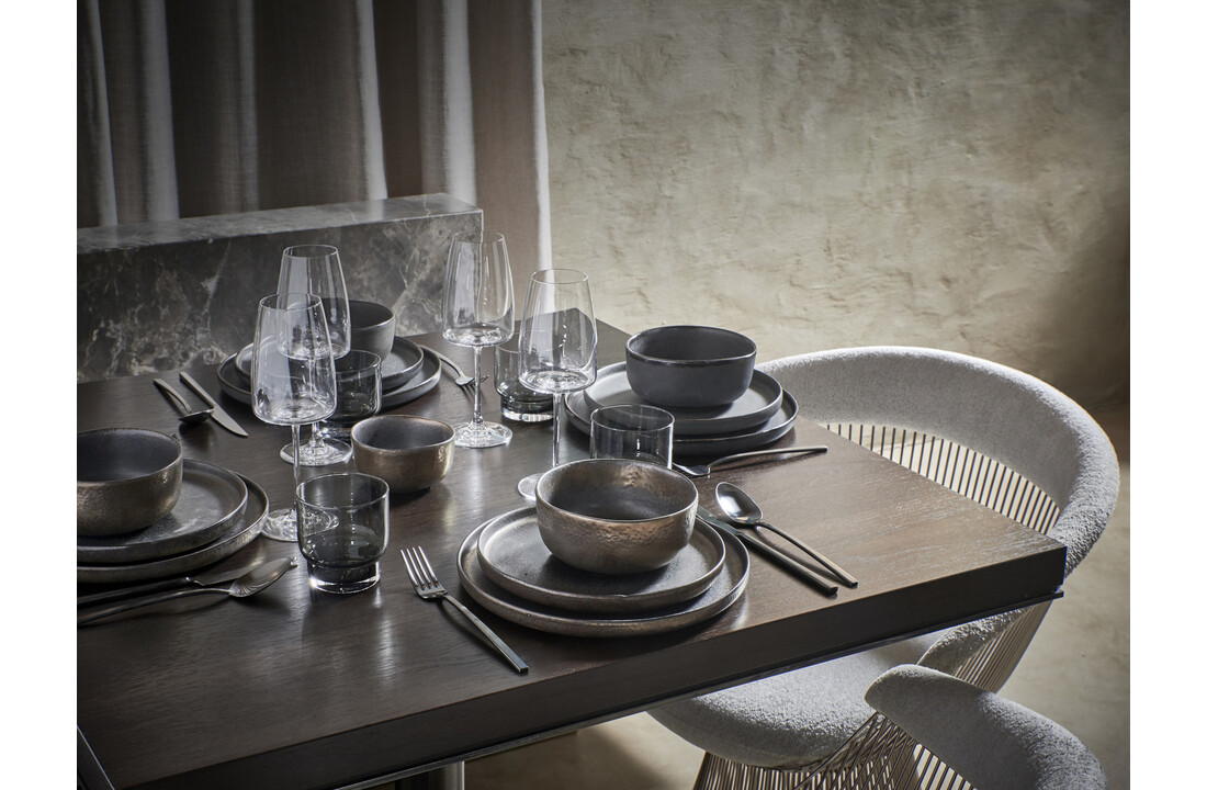 STUDIO URBAN plat bord 26 cm gold graphite (set/4) 803246