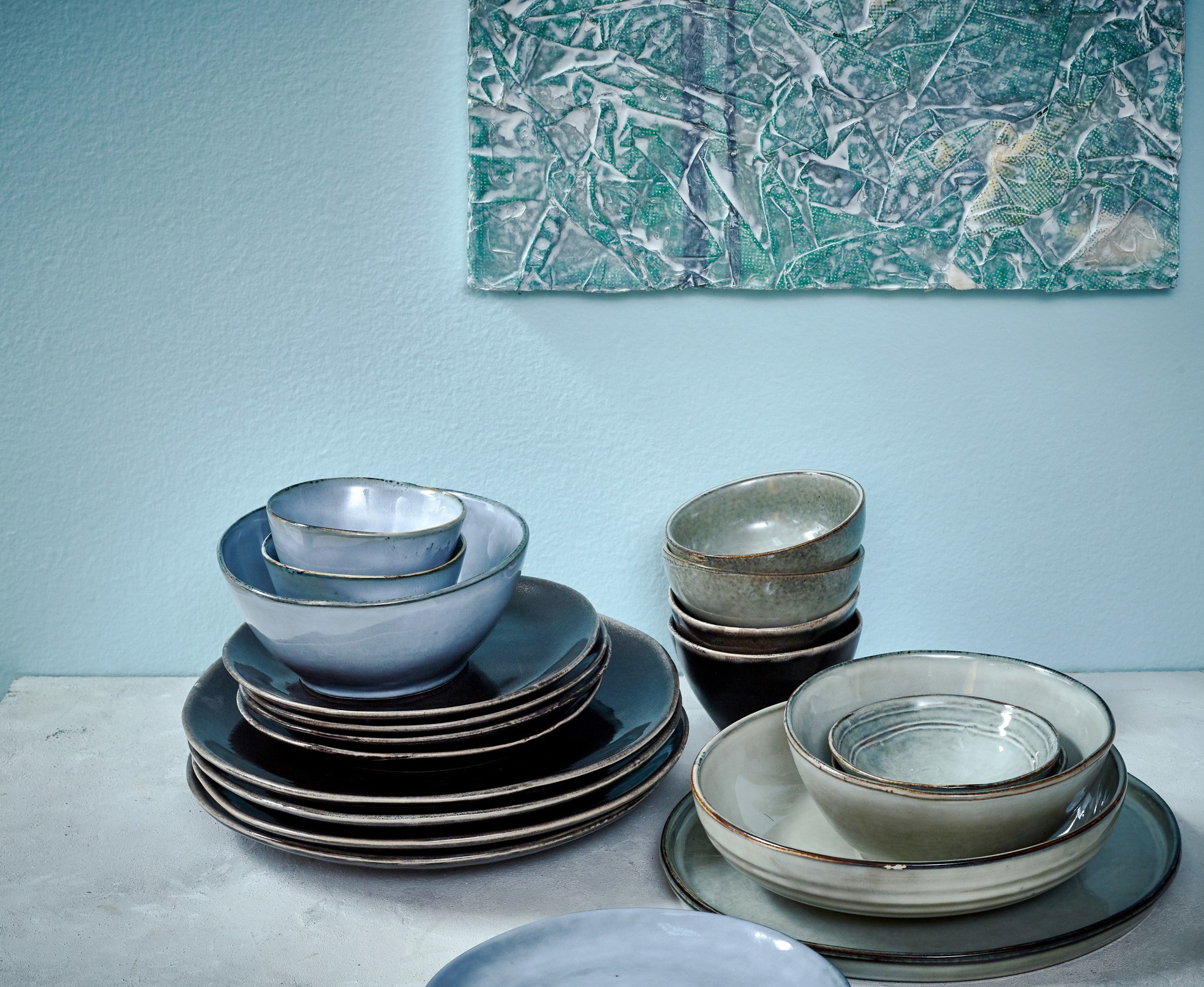 ARTISAN kom 14 cm (groen) 850535 (set/4)