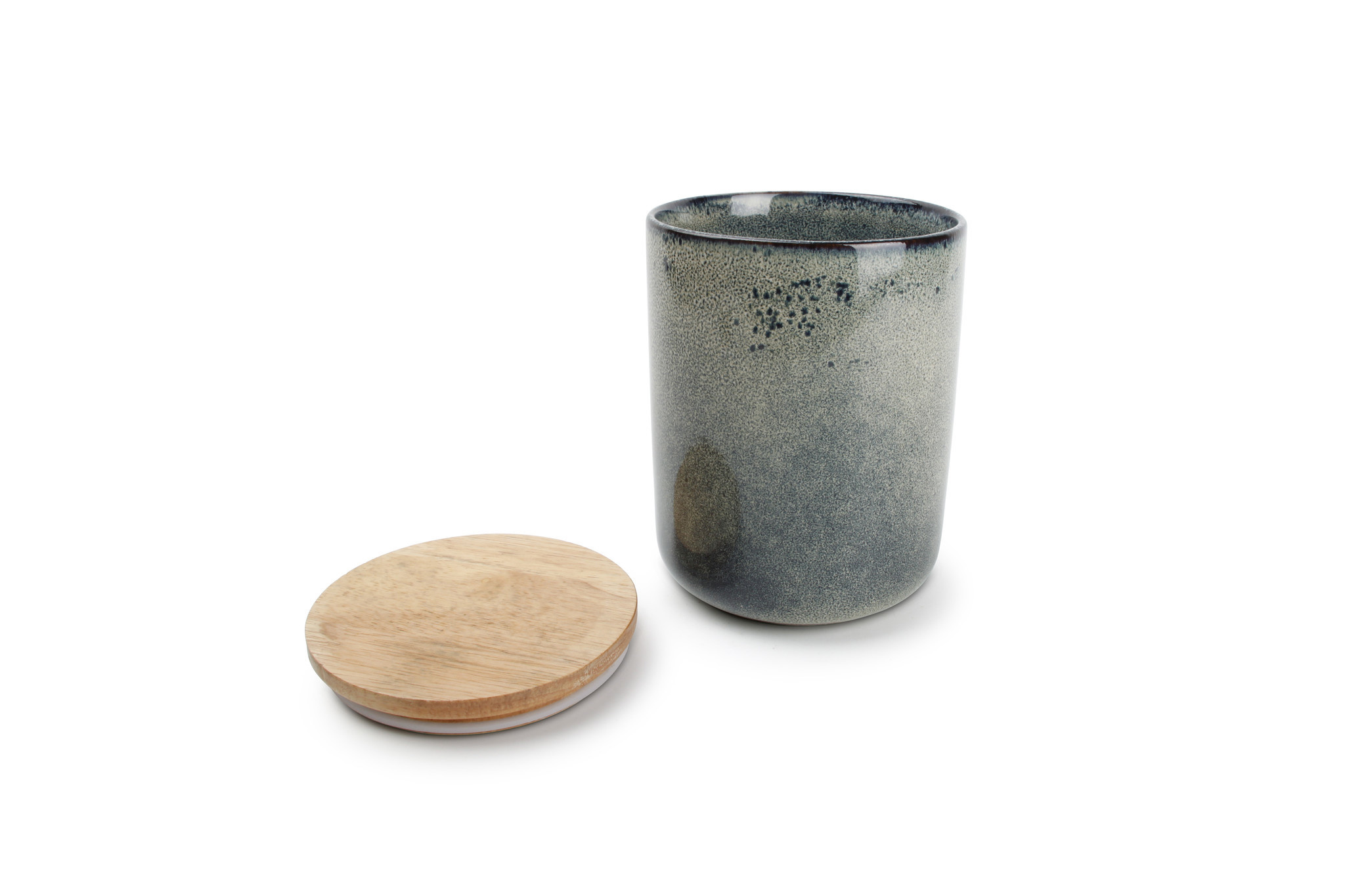 MERIDIAN voorraadpot 15 cm groenblauw - 850610