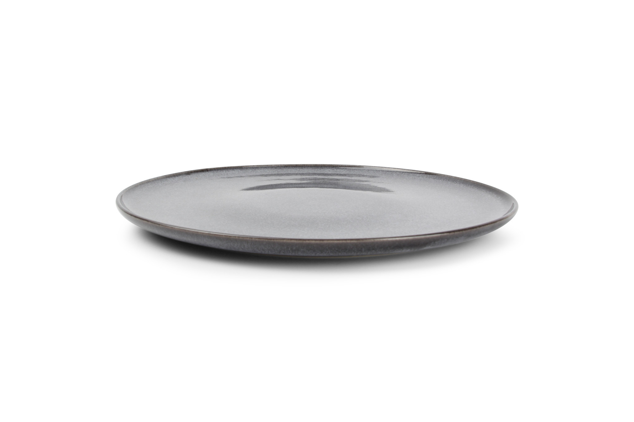 STITCH plat bord 26 cm grijs (set/4) 850261