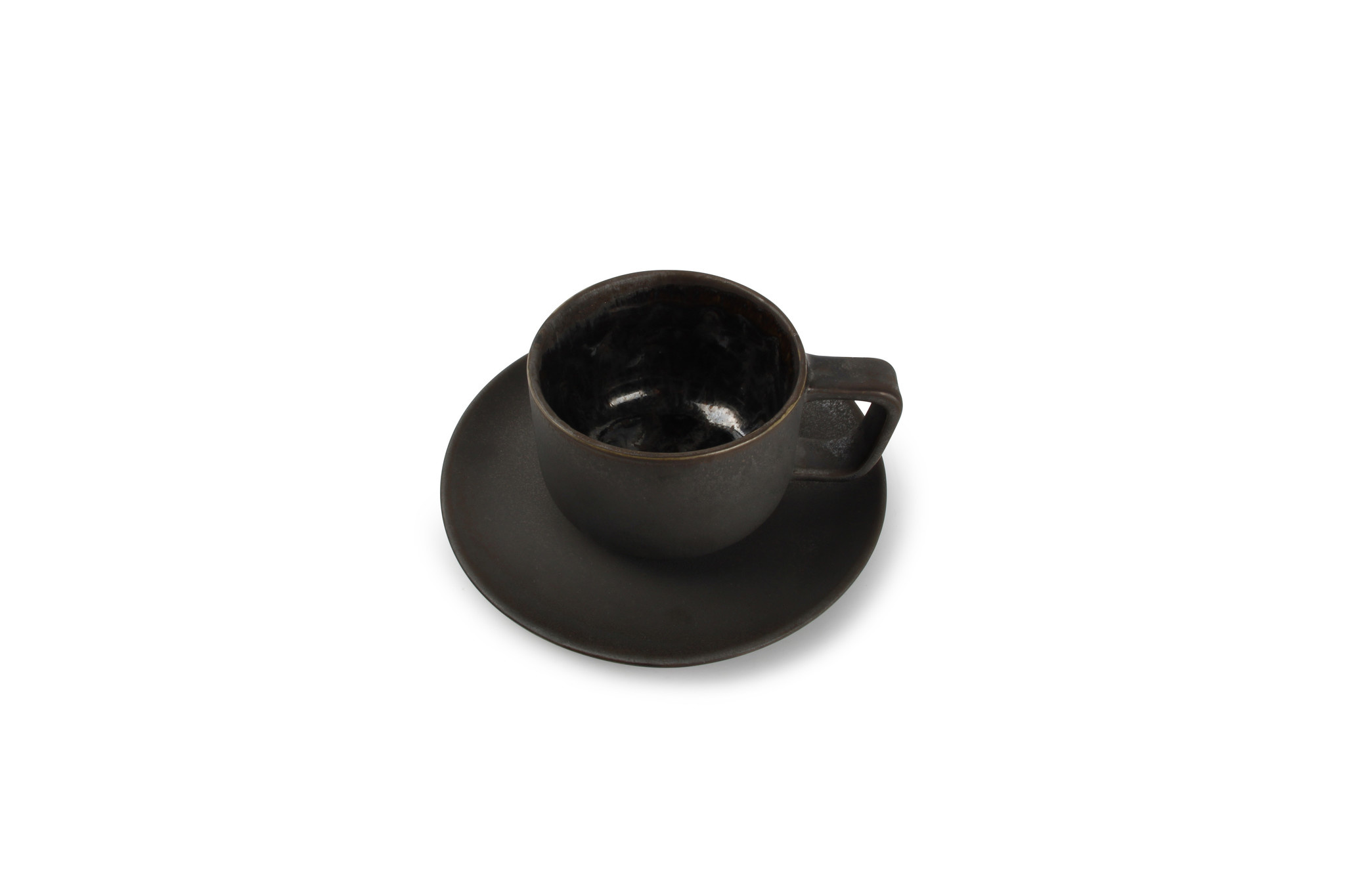 ANVIL kop en schotel 240 ml rusty 803504 (set/2)