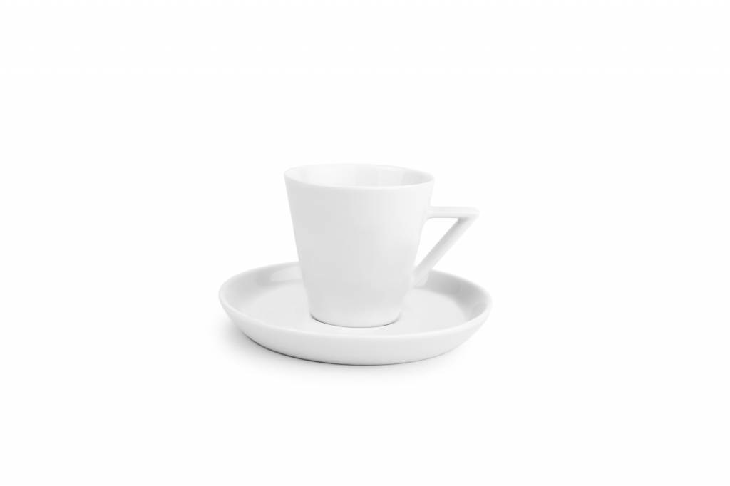 STRIPELESS kop en schotel 190 ml (wit) set/4 802212