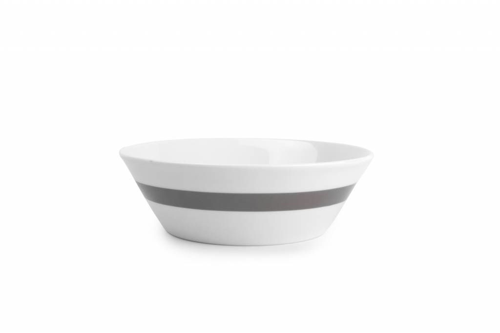 STRIPES pastabord 19cm (grijs) set/6 802143