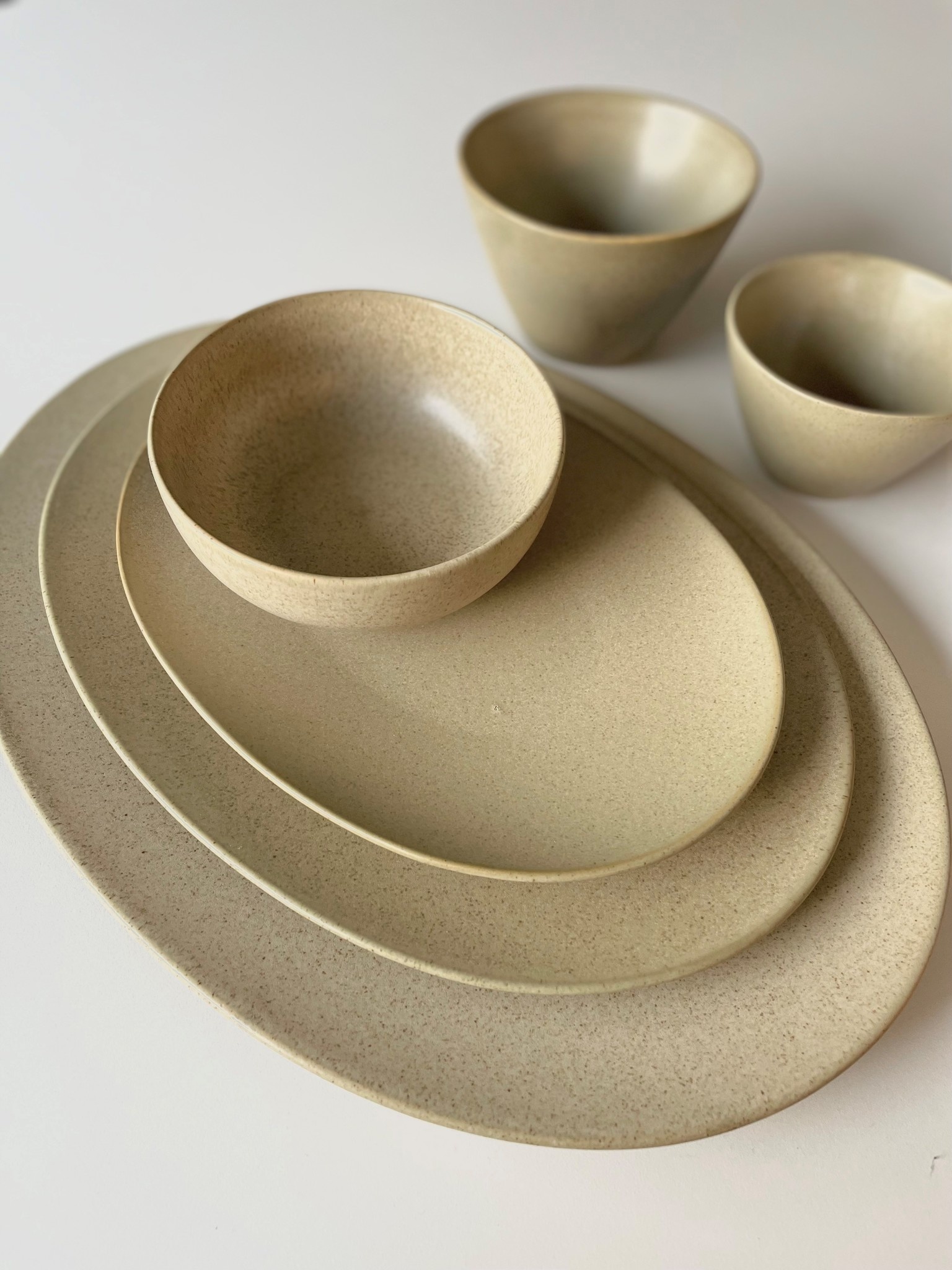 CIRRO mok / beker 450 ml - Beige (740969)