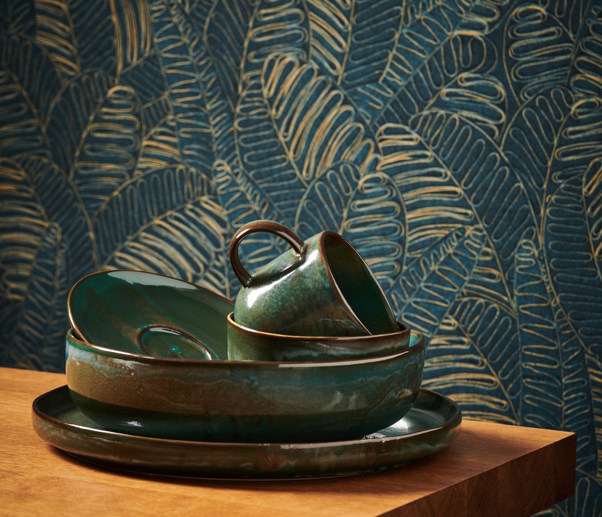 STUDIO URBAN plat bord 26 cm - Emerald (803563)
