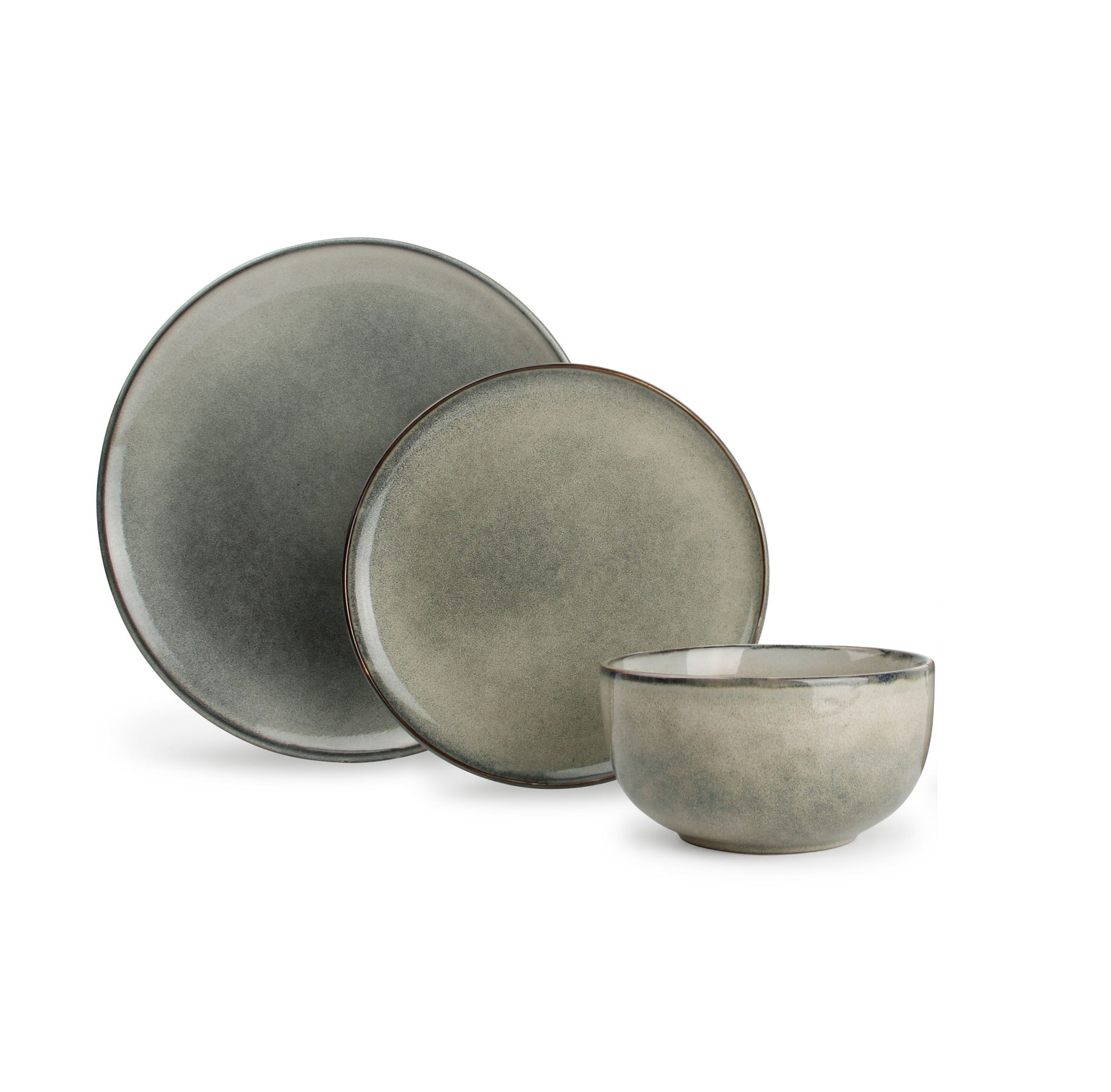 MERIDIAN 12-delige serviesset groenblauw - 850600, 850601, 850605