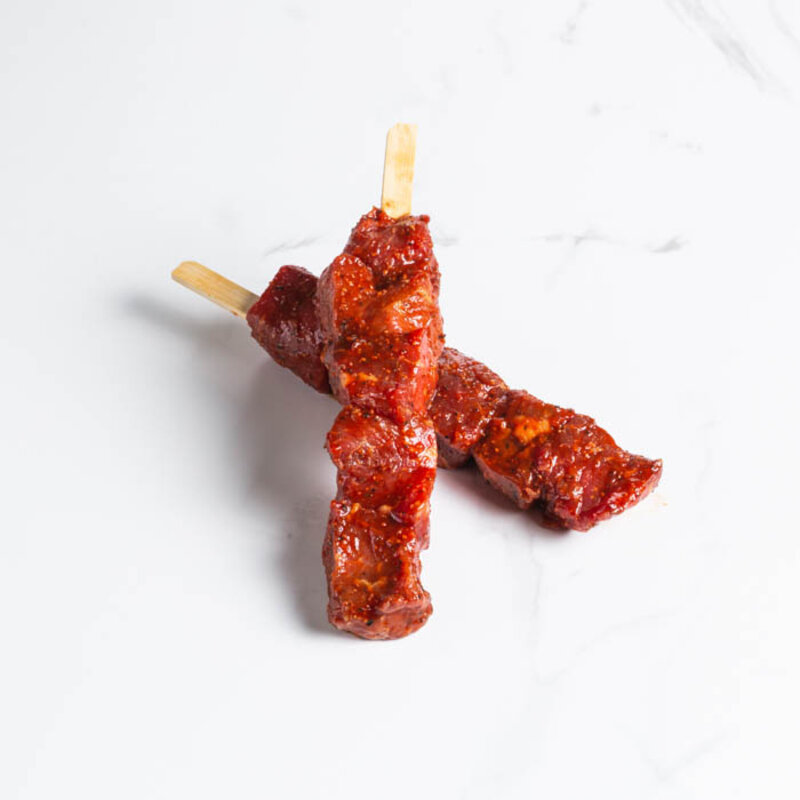 LeJean Biefstukspies gemarineerd