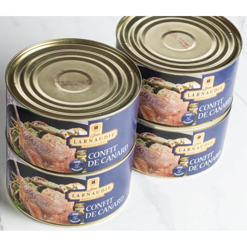 Larnaudie 4 x blikken Gekonfijte eendenbouten