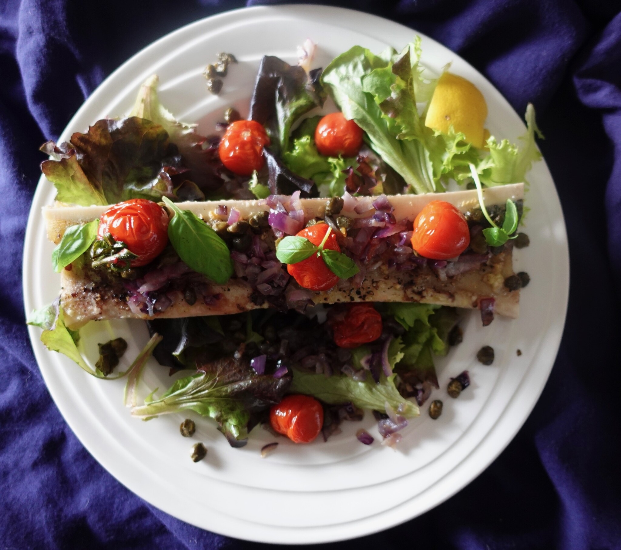 Italiaanse geroosterde mergpijp