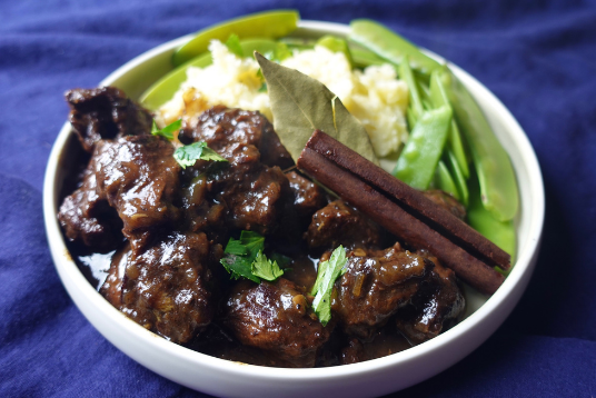 Hachee van wildzwijn stoofvlees