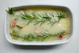 Gekonfijte kippennekken in ganzenvet - bereiding