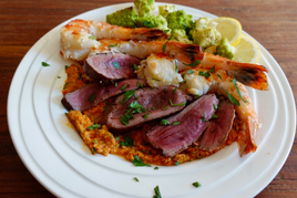 Exotische surf & turf