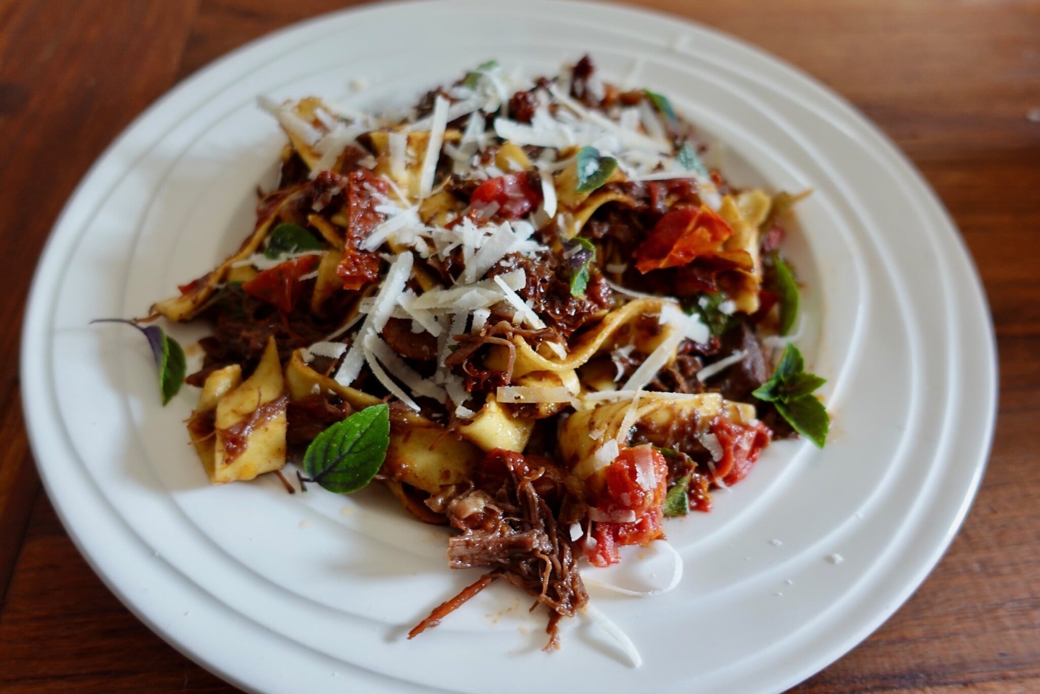 Ragù van runderwangen