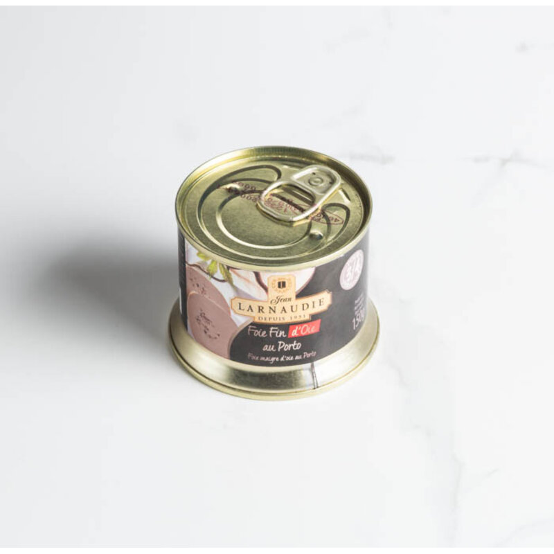 Larnaudie Foie Fin d'Oie met Port  | Ganzenlever