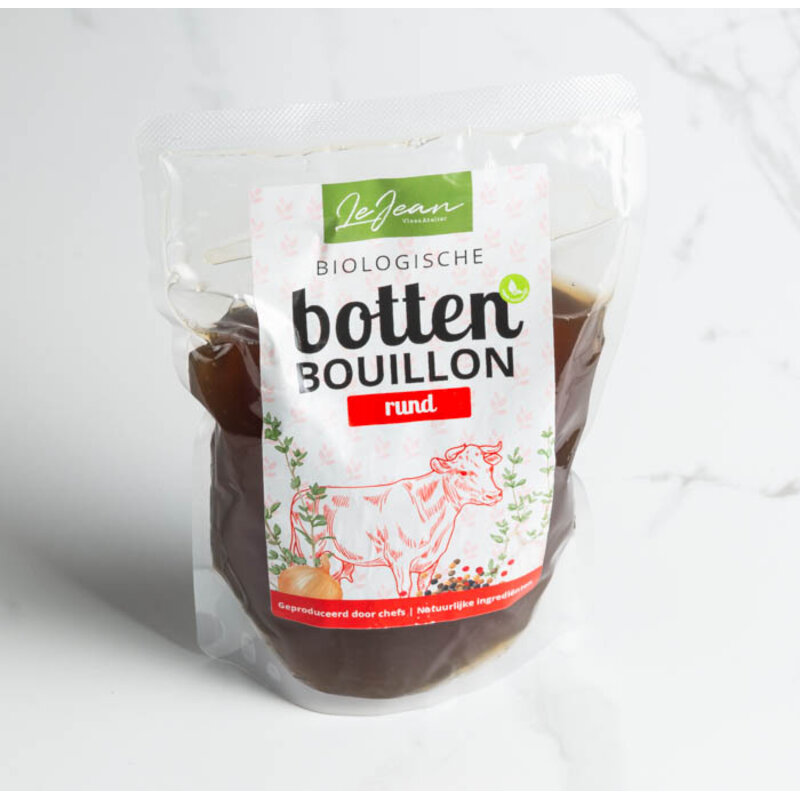 LeJean Biologische Bottenbouillon Rund
